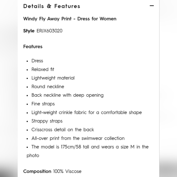 NEW Roxy Wind Fly Away Strappy Dress Tropical Print size XS oversized flowy - Picture 3 of 10